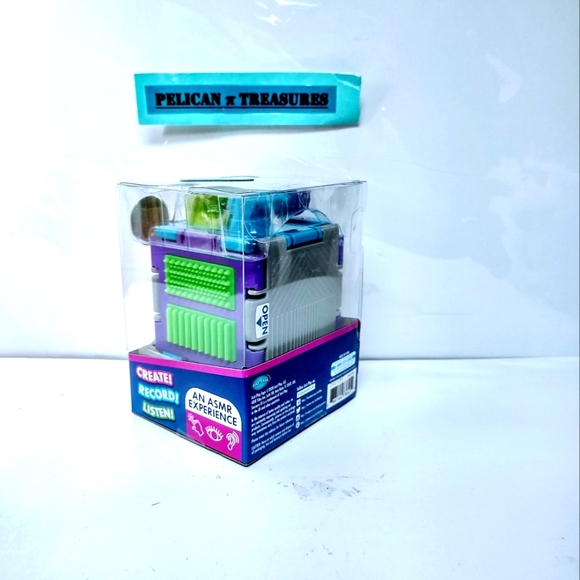 Sensory FX ASMR Recorder Cube Oddly Satisfying Unique Soothing Sounds NIB - Picture 6 of 6